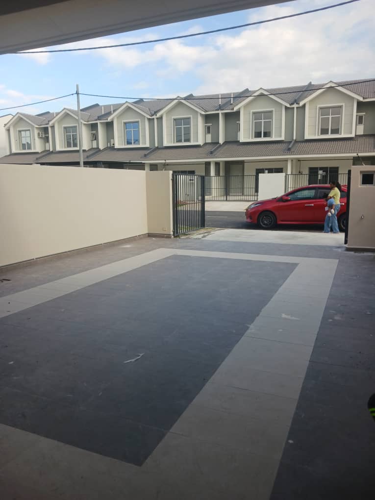 Driveway and gate